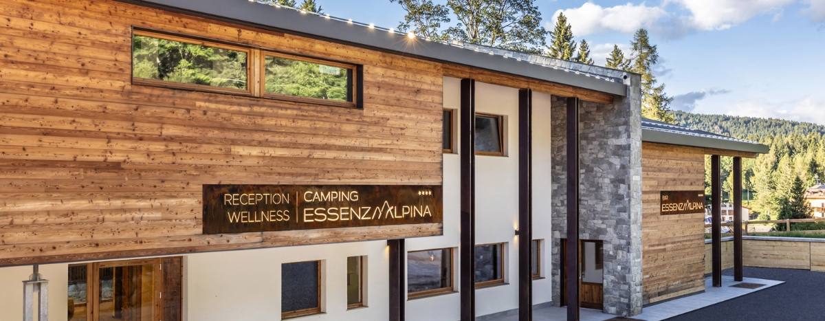 Home portfolio Camping Essenza Alpina