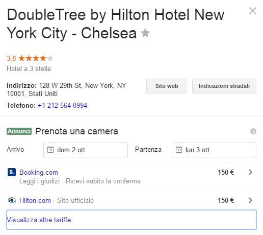 Hotel Ads Hilton New York