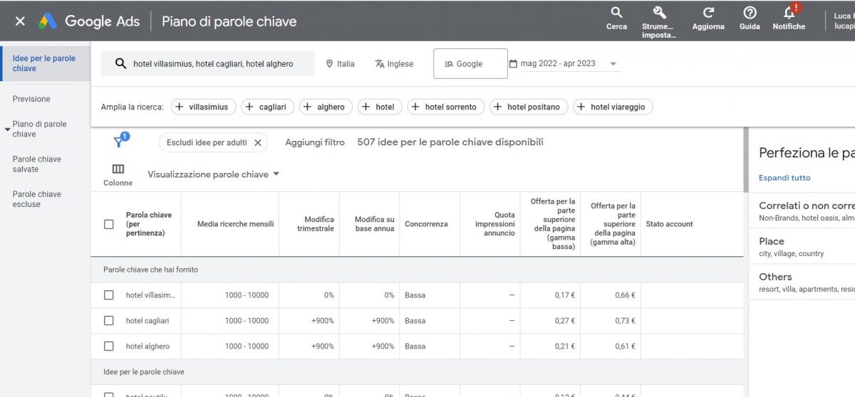 Keyword search_screen shot 2